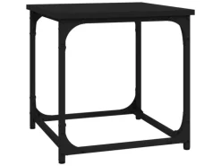 vidaXL Beistelltisch Schwarz 40x40x40 cm Holzwerkstoff Modell 1