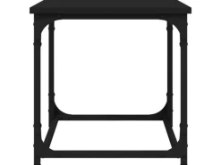 vidaXL Beistelltisch Schwarz 40x40x40 cm Holzwerkstoff Modell 1