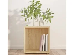 vidaXL Beistelltisch Sonoma-Eiche 33x33x34,5 cm Holzwerkstoff