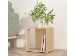 vidaXL Beistelltisch Sonoma-Eiche 33x33x34,5 cm Holzwerkstoff