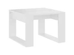 vidaXL Beistelltisch Weiß 50x50x35 cm Holzwerkstoff 808621