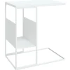 vidaXL Beistelltisch Weiß 55x36x59,5 cm Holzwerkstoff 343107