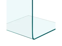 vidaXL Beistelltisch 40x40x60 cm Hartglas