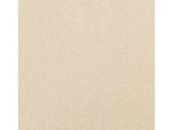 vidaXL Bettgestell Creme 200x200 cm Stoff Modell 31366788