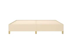 vidaXL Bettgestell Creme 200x200 cm Stoff Modell 31366788