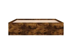 vidaXL Bettgestell Räuchereiche 140x200 cm1925305