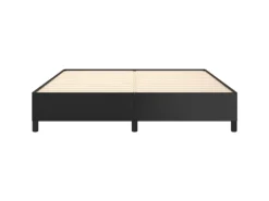 vidaXL Bettgestell Schwarz 180x200 cm Kunstleder1370092
