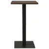 vidaXL BistRotisch Dunkle Esche 60x60x107 cm