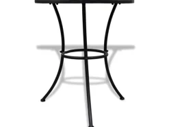 vidaXL Bistrotisch Terrakotta-Rot 60 cm Mosaik 41528