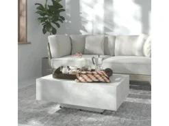 vidaXL Couchtisch Betongrau 85x55x31 cm Holzwerkstoff