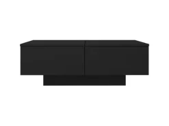 vidaXL Couchtisch Schwarz 90x60x31 cm Holzwerkstoff