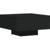 vidaXL Couchtisch Schwarz 60x60x31,5 cm Holzwerkstoff