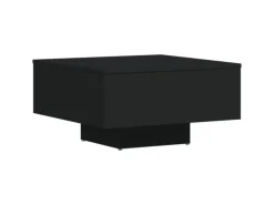 vidaXL Couchtisch Schwarz 60x60x31,5 cm Holzwerkstoff