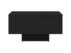 vidaXL Couchtisch Schwarz 60x60x31,5 cm Holzwerkstoff