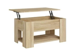 vidaXL Couchtisch Sonoma-Eiche 79x49x41 cm Holzwerkstoff