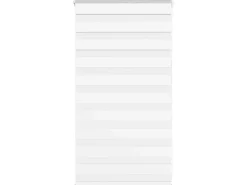 vidaXL Doppelrollo Weiß 90x100 cm Stoffbreite 85,9 cm Polyester 4014727