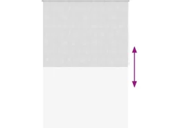 vidaXL Duschrollo 160x240 cm Seesternmuster 142863