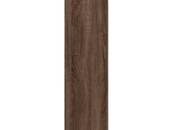 vidaXL Eckregal Braun Eichen-Optik 33x33x100 cm Holzwerkstoff