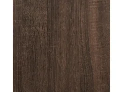 vidaXL Eckregal Braun Eichen-Optik 33x33x100 cm Holzwerkstoff