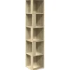 vidaXL Eckregal Sonoma-Eiche 33x33x164,5 cm Holzwerkstoff