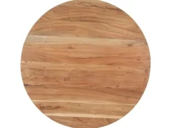 vidaXL Esstisch 80 cm Massivholz Akazie 320485