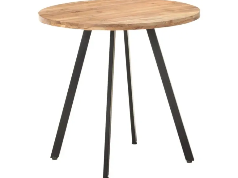 vidaXL Esstisch 80 cm Massivholz Akazie 320485