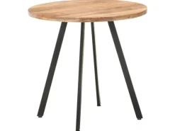 vidaXL Esstisch 80 cm Massivholz Akazie 320485