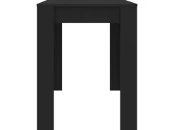 vidaXL Esstisch Schwarz Holzwerkstoff 120x60x76 cm