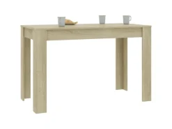 vidaXL Esstisch Sonoma-Eiche 120x60x76 cm Holzwerkstoff