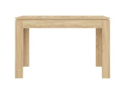 vidaXL Esstisch Sonoma-Eiche 120x60x76 cm Holzwerkstoff
