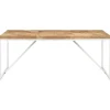 vidaXL Esstisch 180x90x76 cm Akazie und Mango Massivholz mit natürlichem Finish