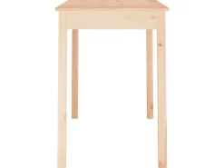 vidaXL Esstisch 110x55x75 cm Massivholz Kiefer