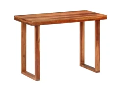 vidaXL Esstisch 110x50x76 cm Massivholz Akazie