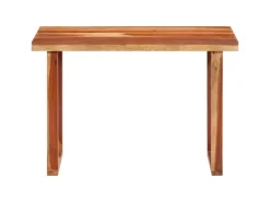 vidaXL Esstisch 110x50x76 cm Massivholz Akazie