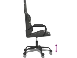vidaXL Gaming-Stuhl mit Massagefunktion Schwarz Tarnfarben Kunstleder Modell 2