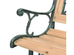 vidaXL Gartenbank Holz 122 cm