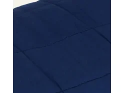 vidaXL Gewichtsdecke Blau 220x240 cm 15 kg Stoff Modell 1