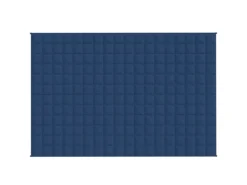 vidaXL Gewichtsdecke Blau 135x200 cm 10 kg Stoff Modell 1