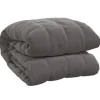 vidaXL Gewichtsdecke Grau 122x183 cm 5 kg Stoff Modell 1