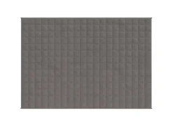 vidaXL Gewichtsdecke Grau 150x200 cm 11 kg Stoff Modell 1