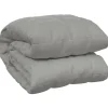 vidaXL Gewichtsdecke Grau 155x220 cm 11 kg Stoff