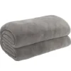 vidaXL Gewichtsdecke mit Bezug Grau 155x220 cm 7 kg Stoff