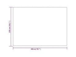 vidaXL Gewichtsdecke mit Bezug Grau 150x200 cm 11 kg Stoff