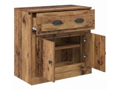 vidaXL Highboard Altholz 70 x 35,5 x 67,5 cm Holzwerkstoff 881417