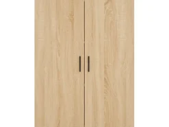 vidaXL Highboard Sonoma-Eiche 69,5x34x180 cm Holzwerkstoff 3195750