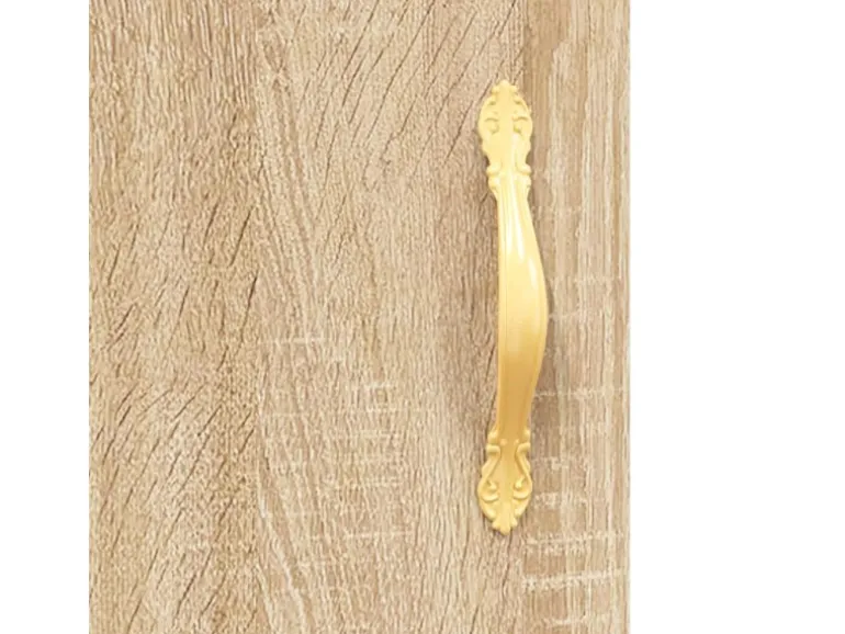 vidaXL Highboard Sonoma-Eiche 69,5x34x180 cm Holzwerkstoff 3198324