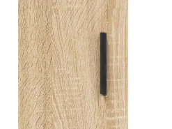 vidaXL Highboard Sonoma-Eiche 69,5x34x180 cm Holzwerkstoff 3198356