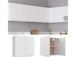 vidaXL Hängeschrank Weiß 60x31x60 cm Holzwerkstoff
