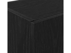 vidaXL Küchenschrank mit Regal Schwarz Eichen-Optik 60 x 50 x 180 cm 3365557