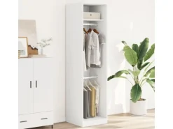 vidaXL Kleiderschrank Weiß 50x50x200 cm Holzwerkstoff 3307783